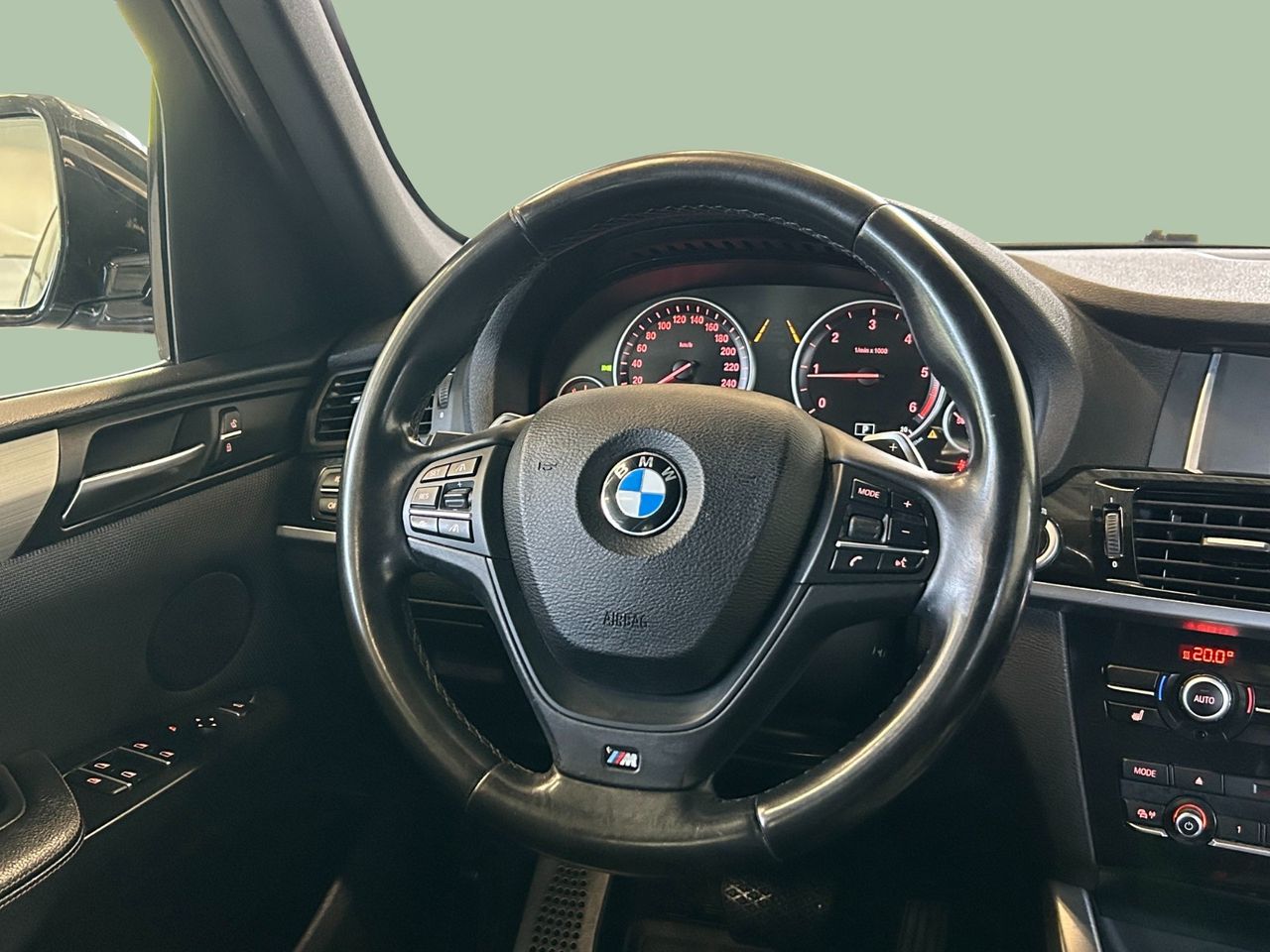 BMW X3 -XDRIVE20D AUTOMAT M-SPORT WEBASTO CUIR ACC R.KAM DAB+