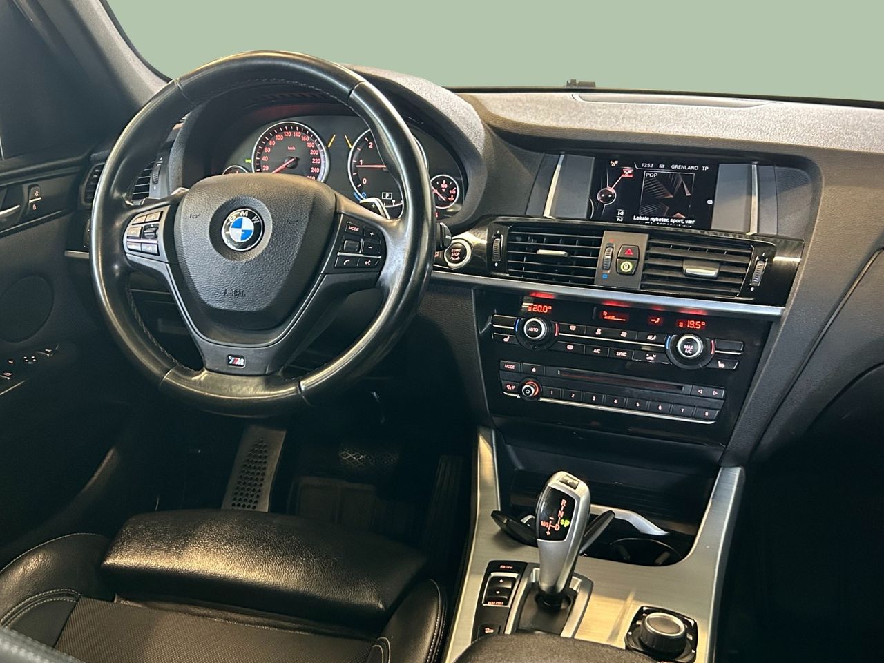 BMW X3 -XDRIVE20D AUTOMAT M-SPORT WEBASTO CUIR ACC R.KAM DAB+