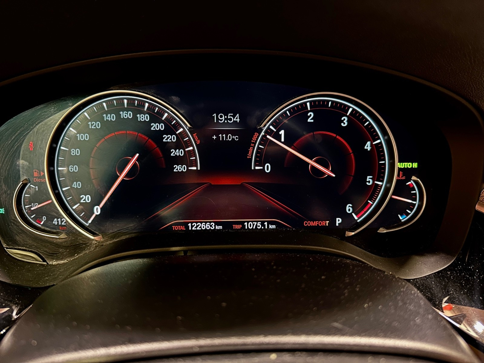 BMW série 5 520XD M-sport.