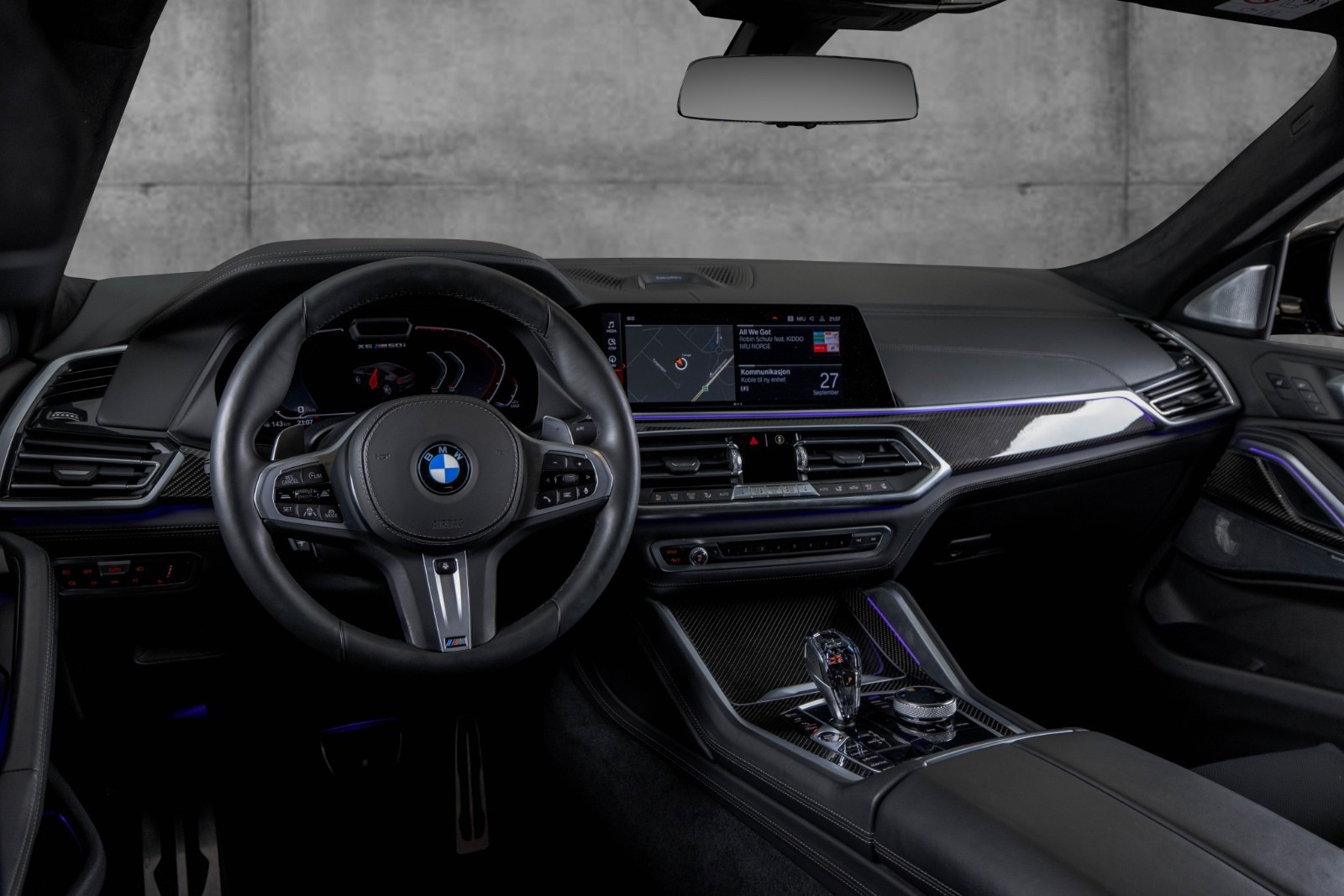 BMW X6 M50i V8 530HK /Français/Bowers & Wilkins/Webasto/Massage/Bouches