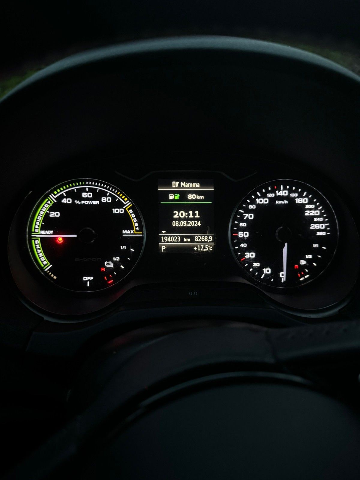 Audi A3 E-tron Sportback 2017